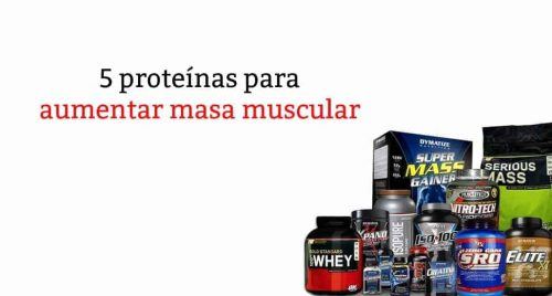 proteinas para aumentar masa muscular