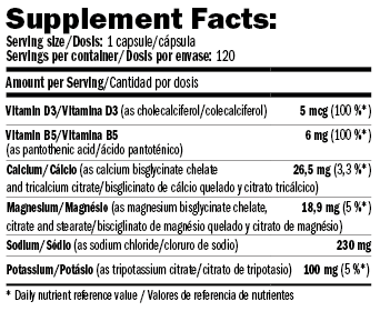 e-lite-salts-120-caps-amix-performance informacion nutricional
